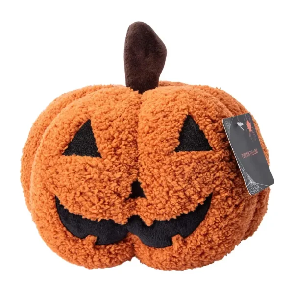 Peluche Almohada Halloween Calabaza