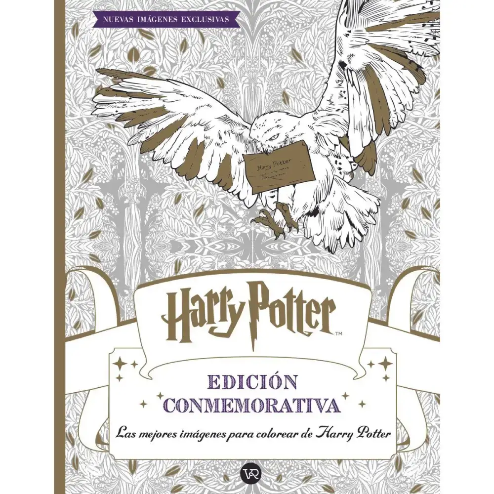 9786313000647 (1) Libro para Colorear Harry Potter edicion conmemorativa 80 Pag - Image 1