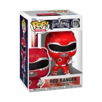 Funko Pop Mighty Morphin Power Rangers - Red Ranger #1779 - Image 2