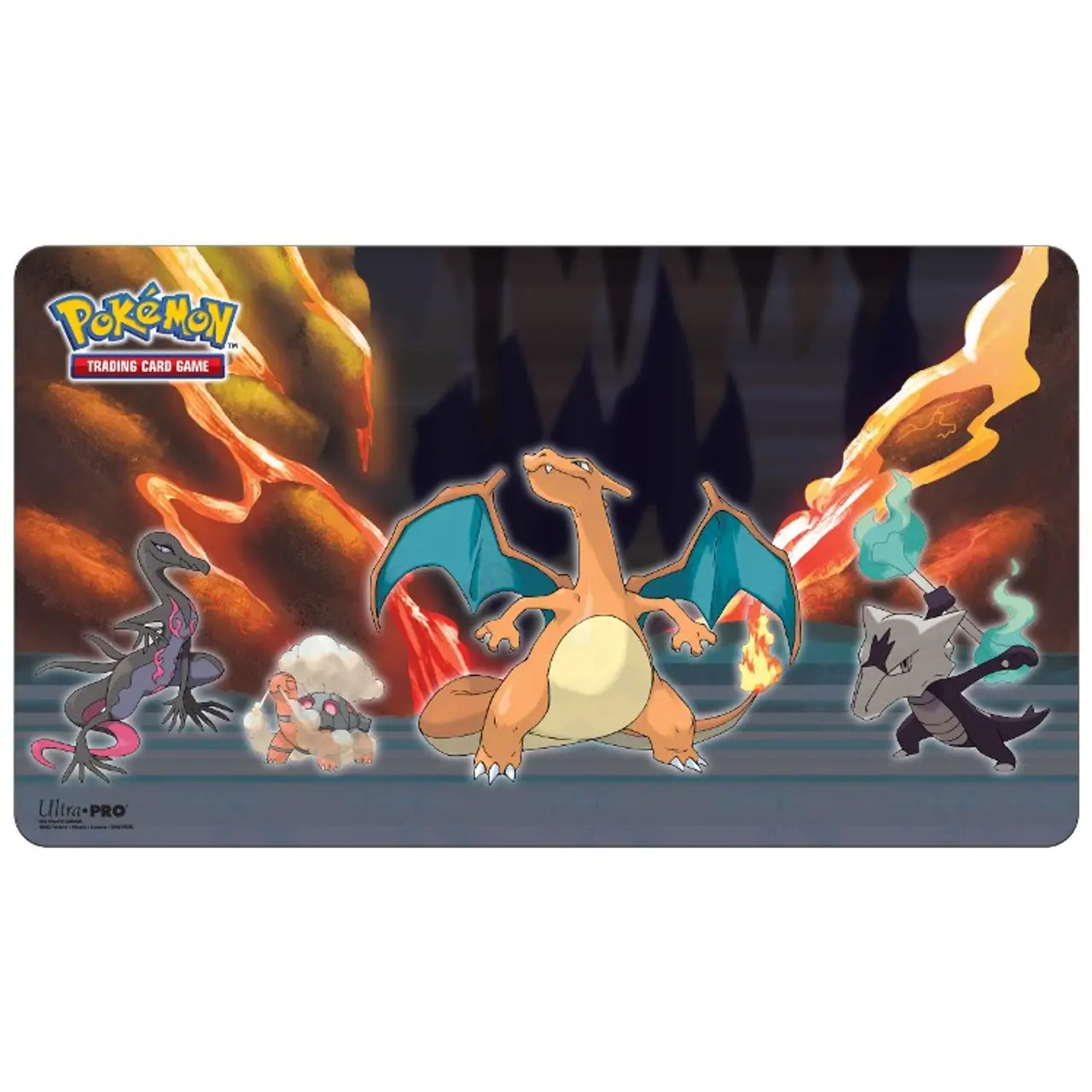 ULPPMP16127__55052 Ultra Pro: Playmat: Pokemon Scorching Summit - Image 1