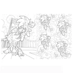 Libro Para Colorear Sonic The Hedgehog - 64 Paginas - Image 3