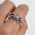 Anillo Ajustable Calavera - Image 2