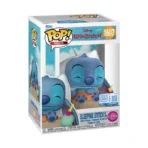 Funko Pop Plus Disney Lilo & Stitch - Sleeping Stitch In Box #1607 (Flocked) - Image 2