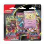 Pokemon TCG Blister Triple Me02 Fogo Fantasmagórico