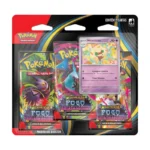 Pokemon TCG Blister Triple Me02 Fogo Fantasmagórico