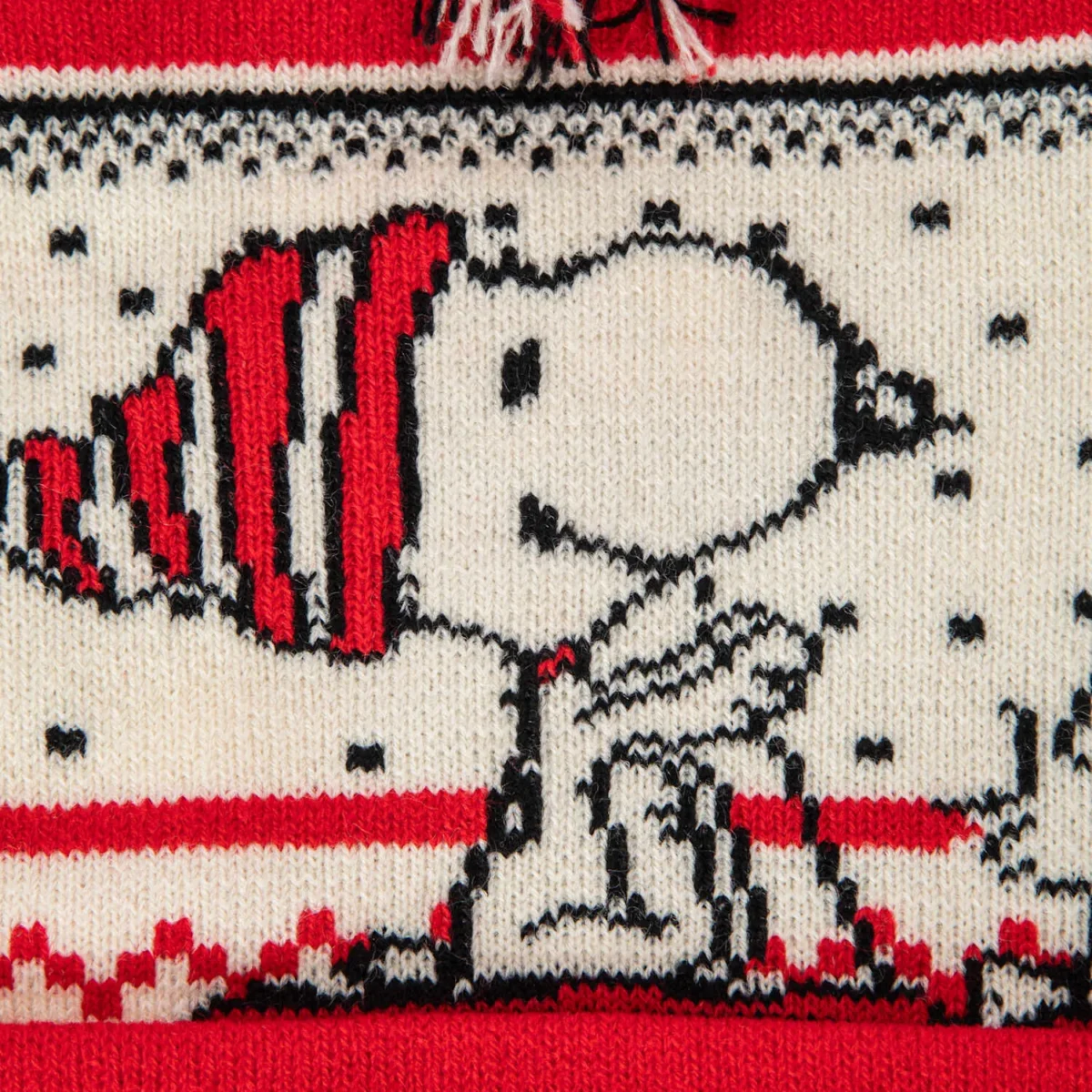 Gorra Con Pompon Lic. Snoopy - Image 3