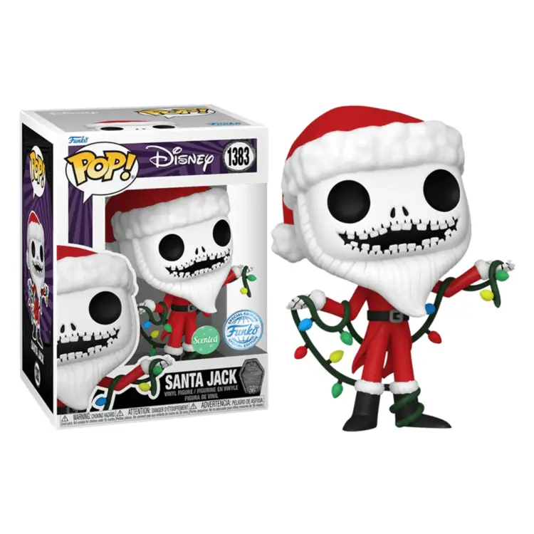 FU73946_1 Funko Pop Disney Holiday - Santa Jack 1383 *scented* *special Edition* - Image 1