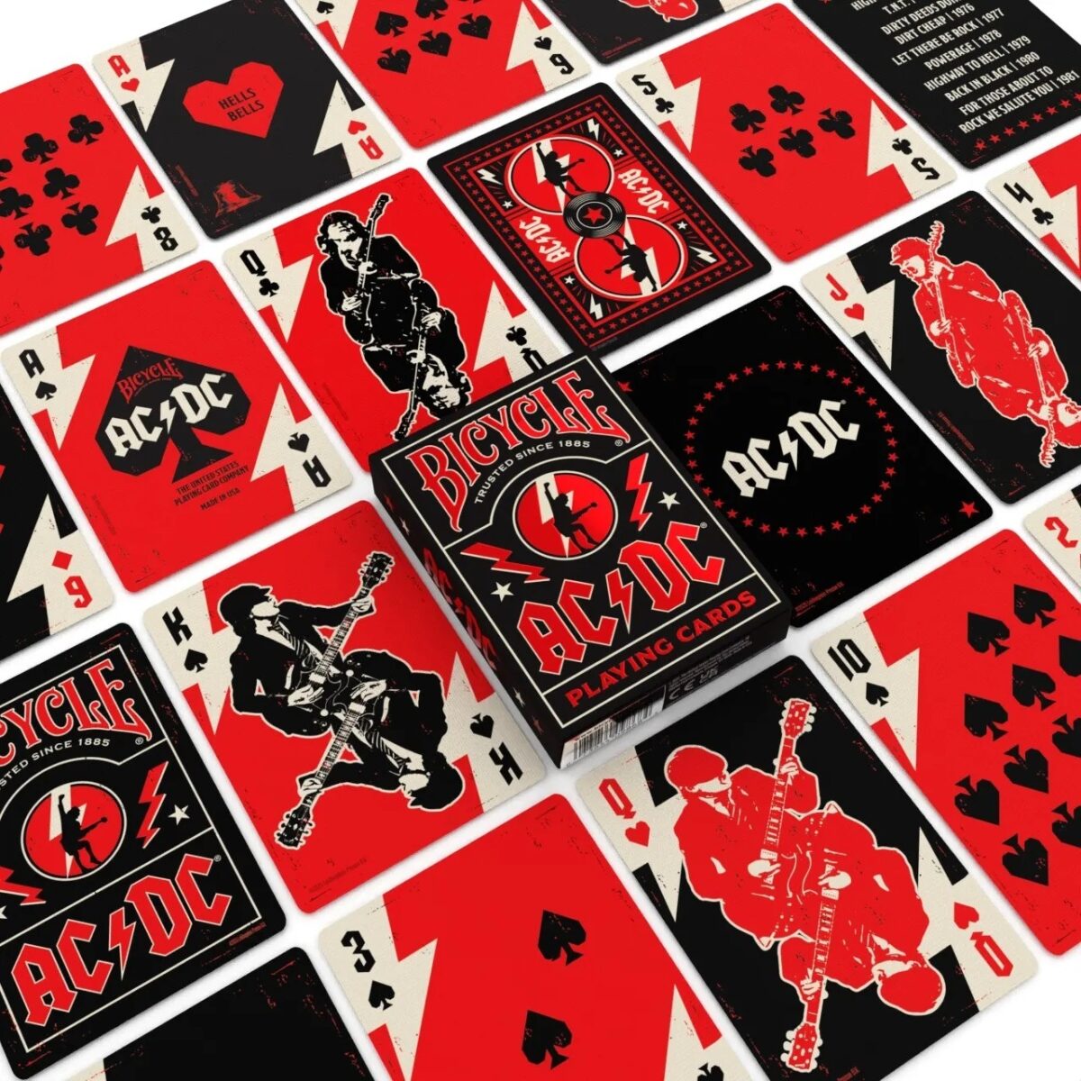 Naipes Poker Bicycle AC/DC - Image 4