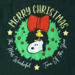 Remera Merry Christmas Snoopy - Image 2