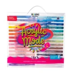 Marcadores Acrilicos 30 Colores En Estuche - Mooving