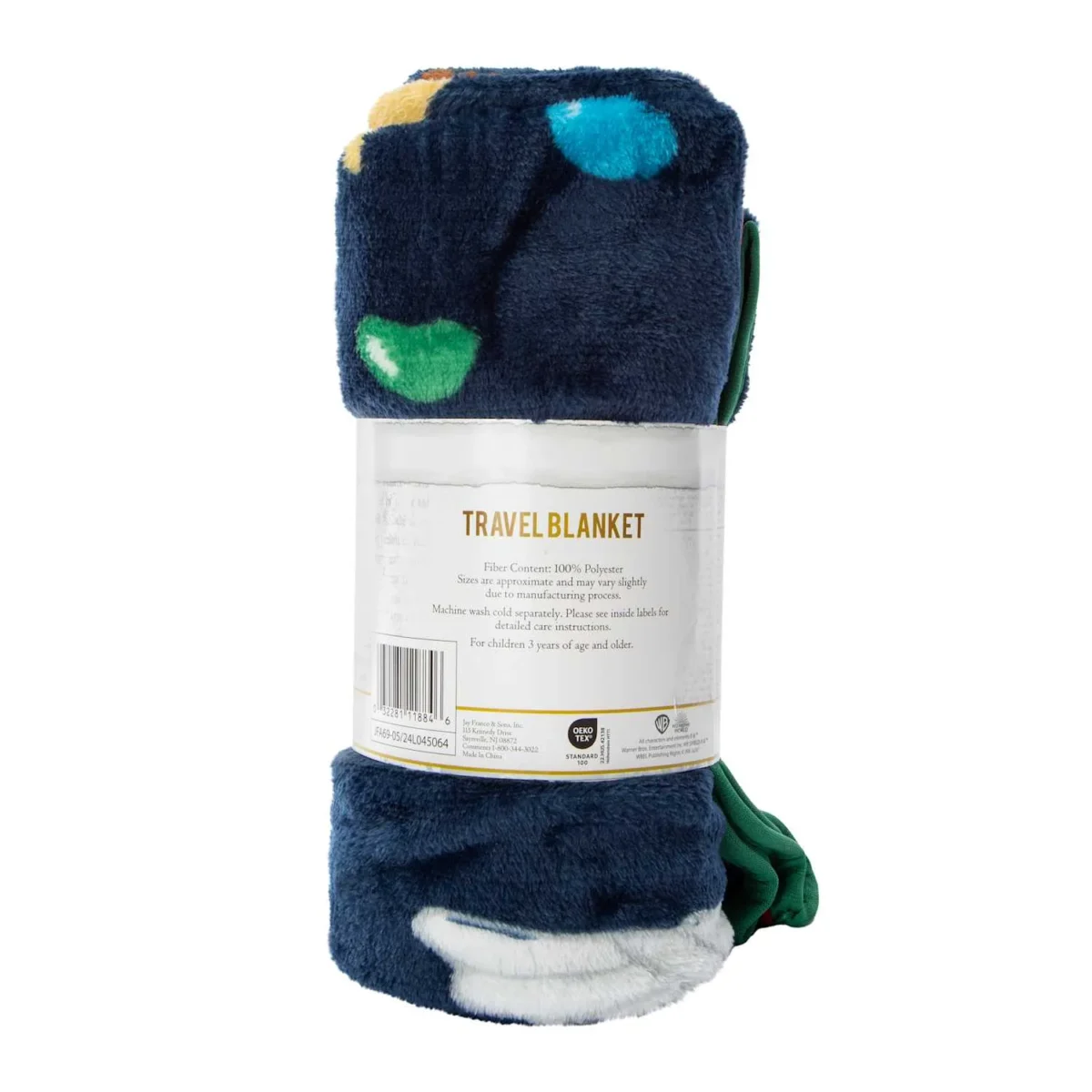 Harry Potter™ Travel Throw Blanket (blue) 102x127cm - Image 2
