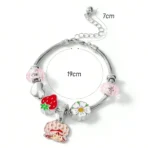 Pulsera Con Charms Lic. Strawberry Shortcake - Image 2
