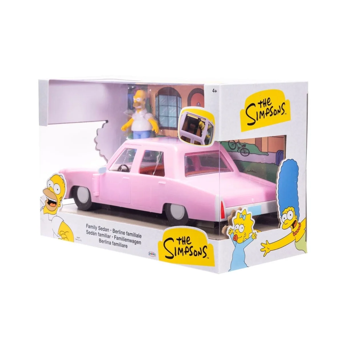 Jakks Simpsons Homero Con Auto Sedan - Image 2
