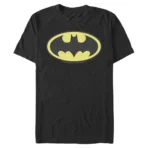 Remera Batman Logo Classic Negro