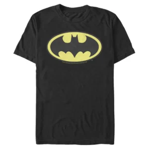 Remera Batman Logo Classic Negro