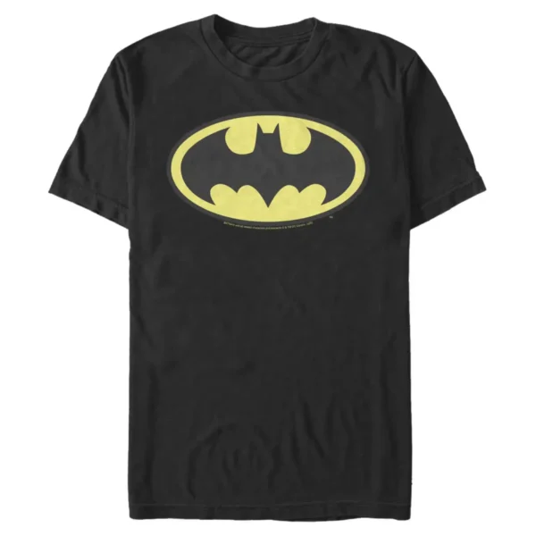 Remera Batman Logo Classic Negro