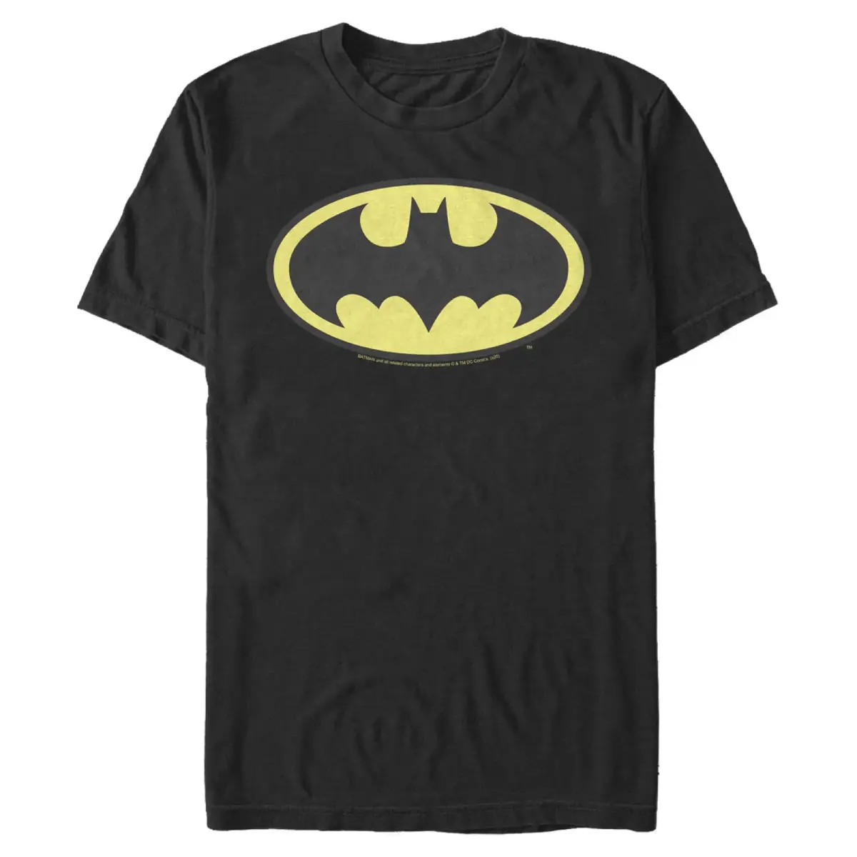 Remera Batman Logo Classic Negro Remera Batman Logo Classic Negro