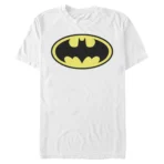 Remera DC Batman Logo Classic Blanco