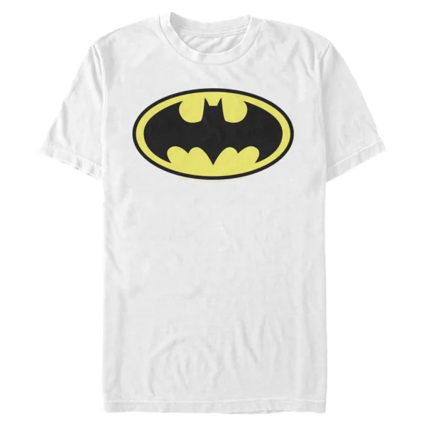 Remera DC Batman Logo Classic Blanco