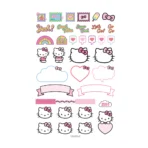 Cuaderno a Discos A5 Hello Kitty 80 Hojas 1R - Image 3