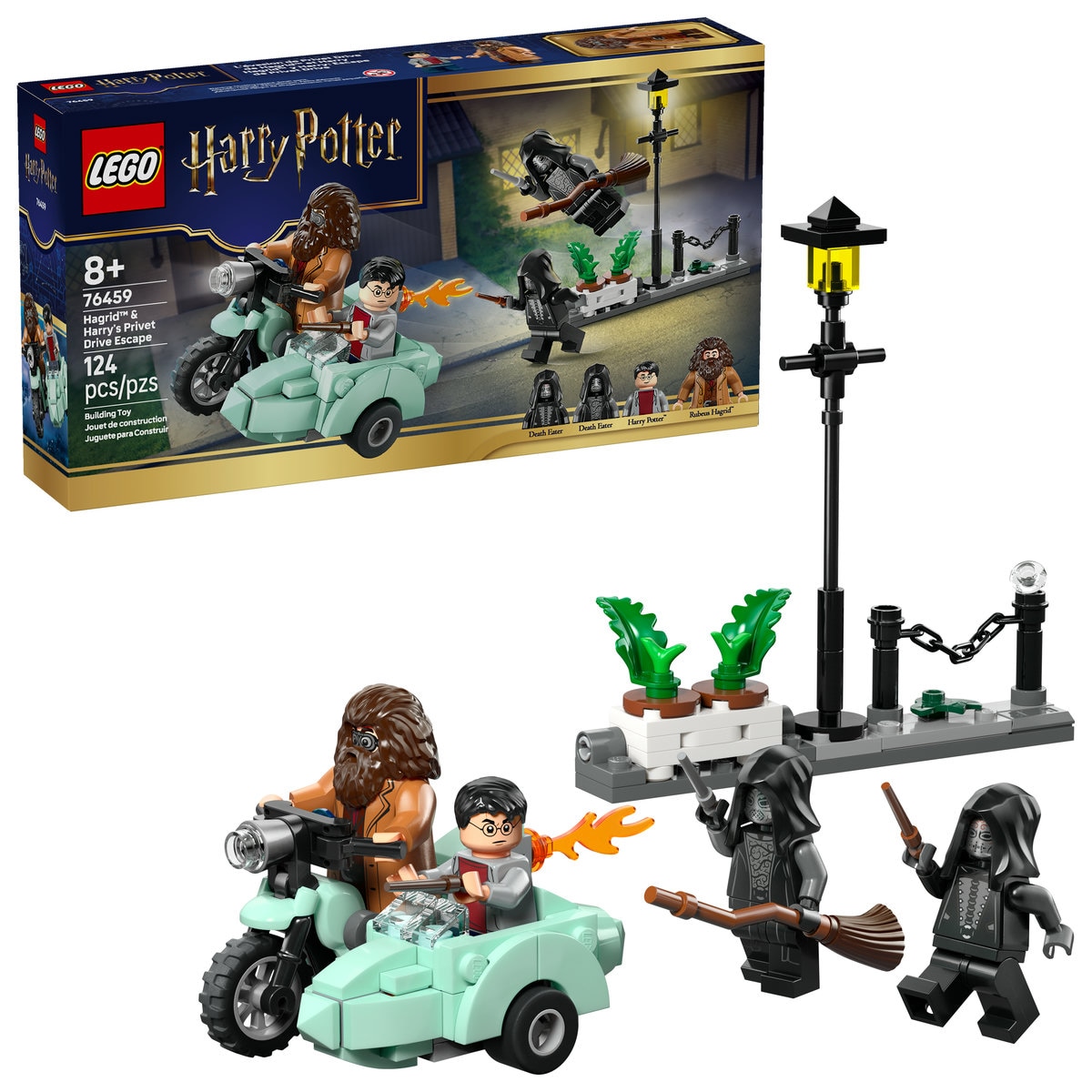 673419422871 Lego Harry Potter Hagrid™ y Harry: Huida de Privet Drive - Image 1
