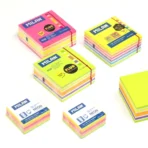 Milan - Block 400 Notas Ashesivas Colores Fluo 76 X 76 Mm - Image 2