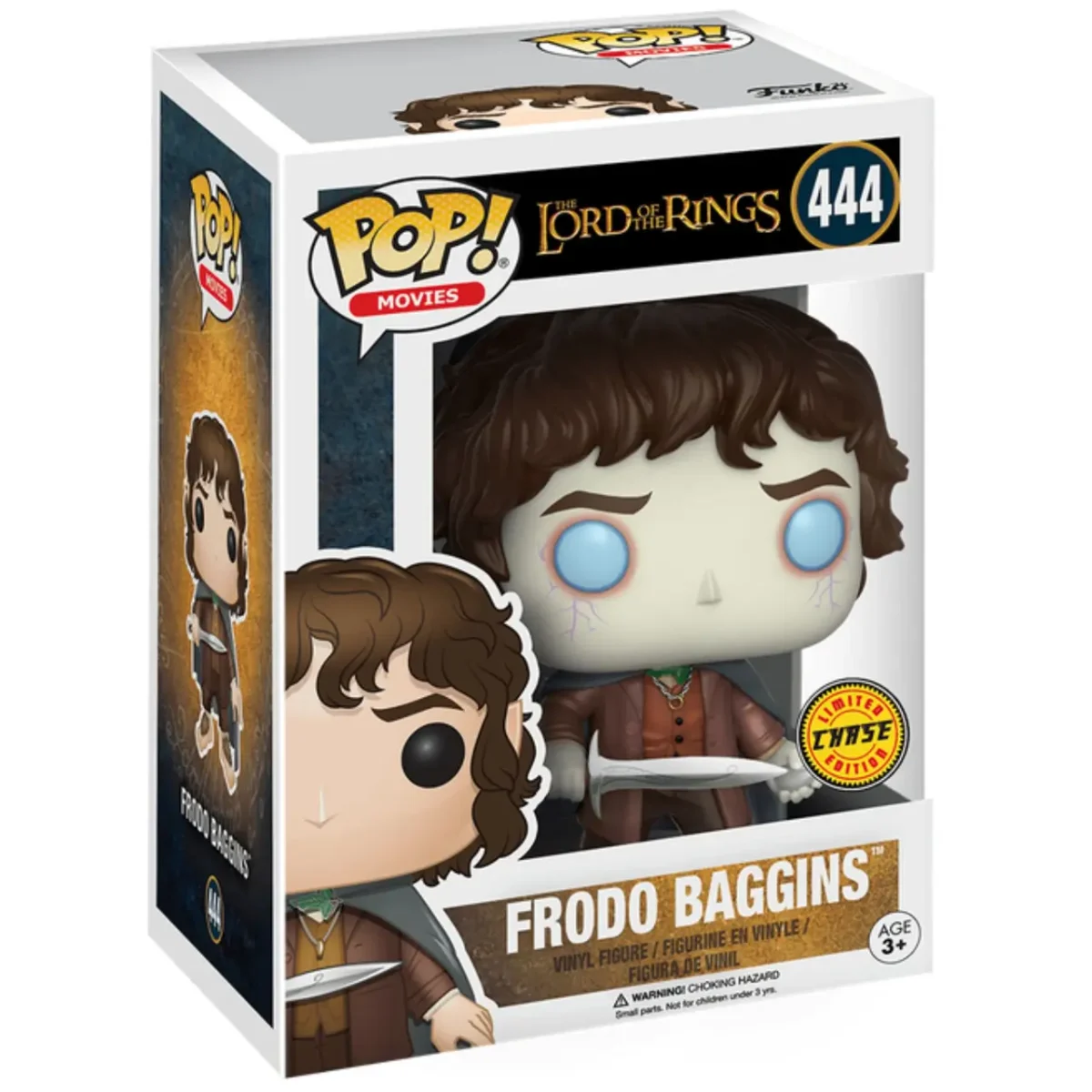 Funko Pop *CHASE* The Lord of The Ring - Frodo Baggins 444 - Image 2