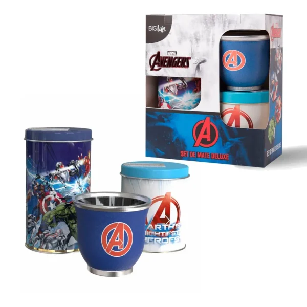 Set De Mate Deluxe Marvel Avengers