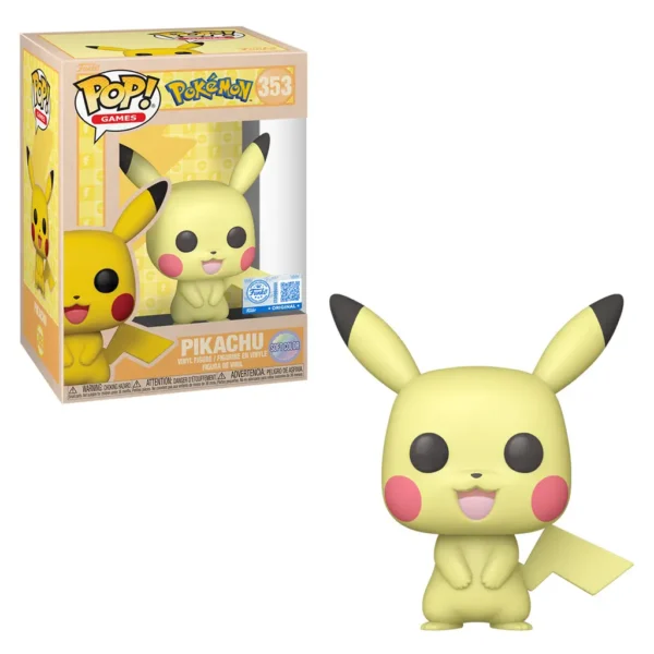 Funko Pop Pokemon Pikachu Softcolor *EX* 353