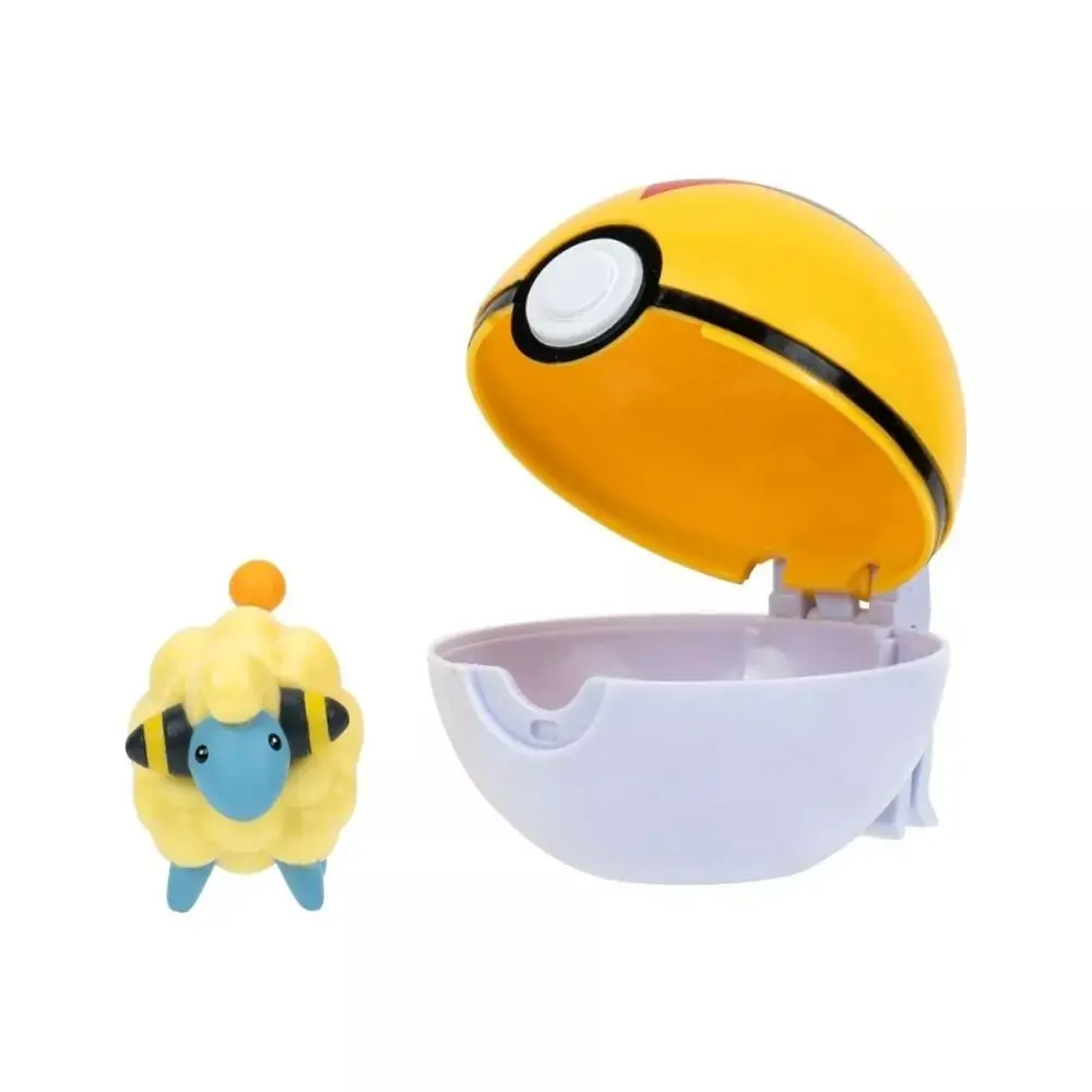 Jazwares Pokemon Clip n Go Mareep+ Pokeball - Image 3