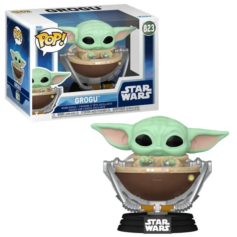 Funko Pop Star Wars The Mandalorian & Grogu - Grogu 823 - Image 3