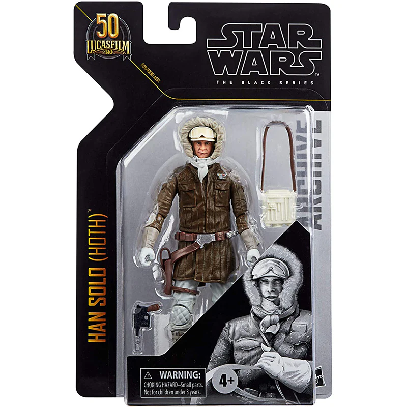 24.500-5010993813438_1 Star Wars The Black Series 50th Lucasfilm Han Solo (Hoth) - Image 1