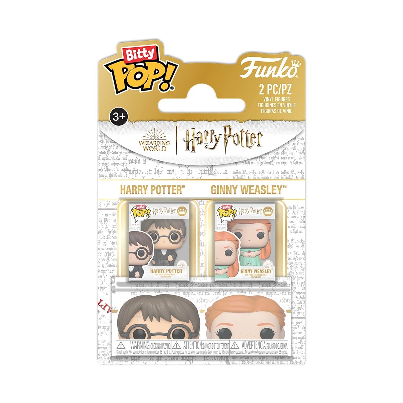 Version 1.0.0 Funko Bitty Pop 2pack Harry Potter Harry & Ginny Weasley - Image 1