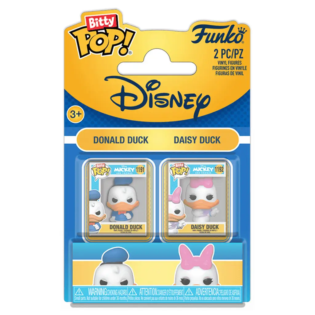 funko-bitty-pop-disney-donald-duck-daisy-duck-2-pack-88913--img_244435_1 Funko Bitty Pop 2pack Disney Donald & Daisy - Image 1