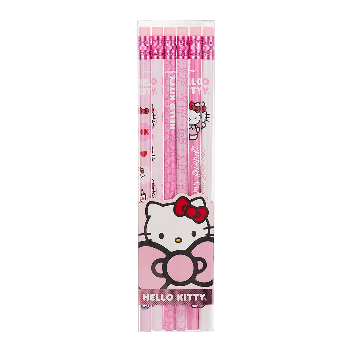 www-001006664616064-00 Set De Lapices Hb 6unid Hello Kitty - Mooving - Image 1