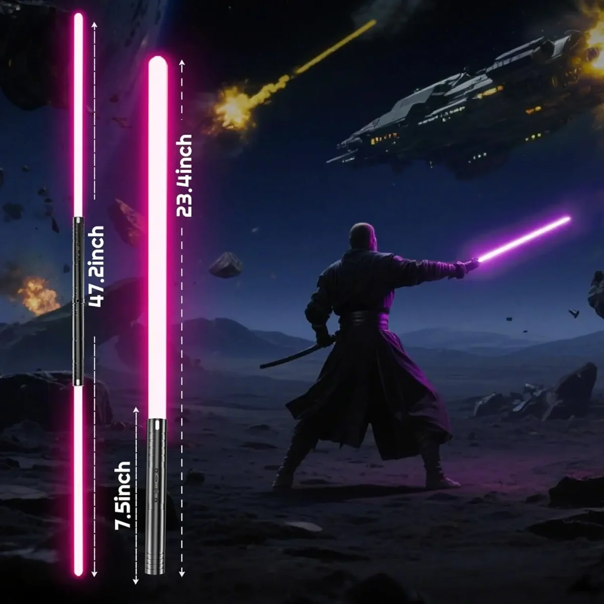 Sables Laser Dobles Recargables - Image 3