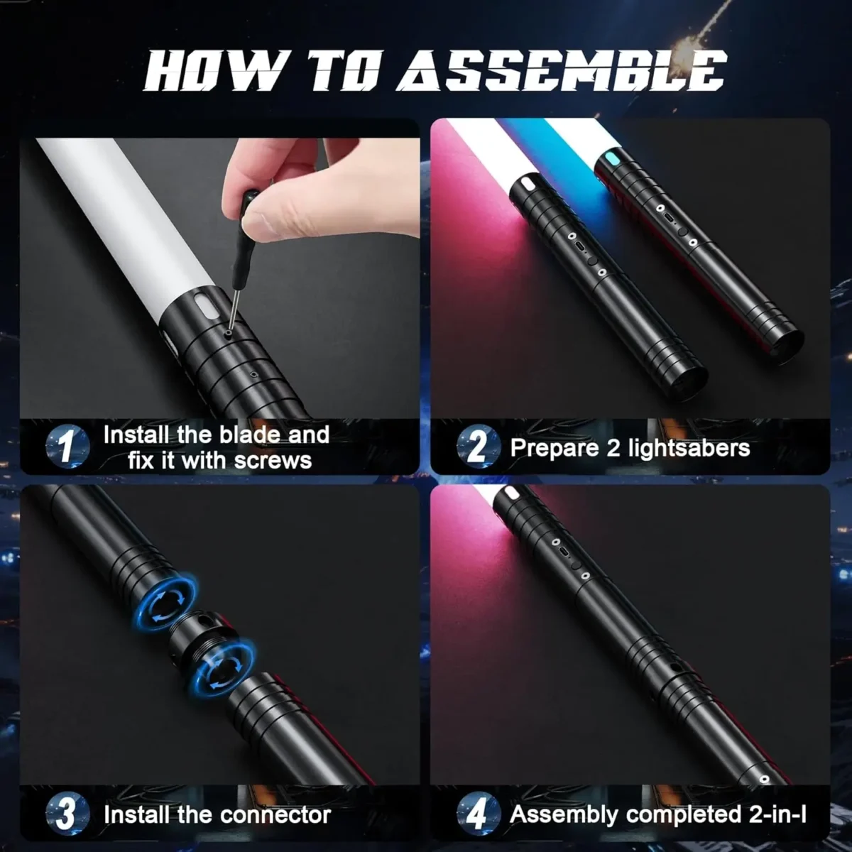 Sables Laser Dobles Recargables - Image 6