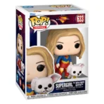 Funko Pop Heroes Dc Movie Supergirl w/ puppy Krypto *EX* 633 - Image 3