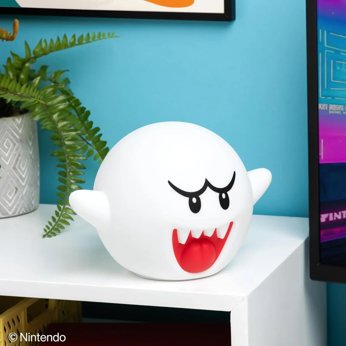 Luz Decorativa Super Mario Boo Squishyglo - Image 4
