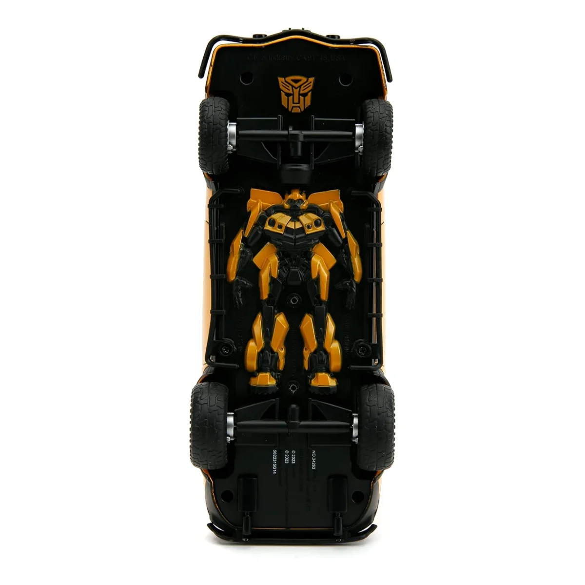 Jada Car 1/24 Hwr Transformers 7 Bumblebee 34263 - Imagen 8