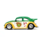 Jada Car 1/24 HWR Tmnt 1959 Vw Drag Beetle w/ Michelangelo - Imagen 5