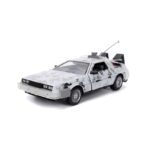 DeLorean Time Machine w/Lights Frost Version, Back to the Future Part I - Jada Toys - Imagen 8