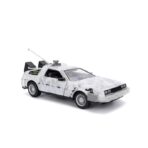 DeLorean Time Machine w/Lights Frost Version, Back to the Future Part I - Jada Toys - Imagen 6