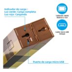Lampara Led Antorcha Minecraft F1535 - Imagen 5