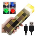 Lampara Led Antorcha Minecraft F1535 - Imagen 6