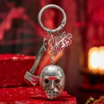 Llavero De Metal Lic. Friday The 13th