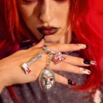Llavero De Metal Lic. Friday The 13th - Imagen 2