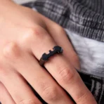 Anillo Batman Minimalista - Imagen 5