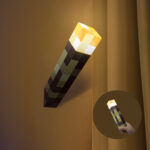 Lampara Led Antorcha Minecraft F1535